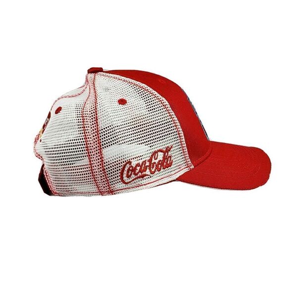 NCAA Final Four 2018 Coca-Cola Circle-K San Antonio Mesh Back Hat Cap Red New - Picture 4 of 5